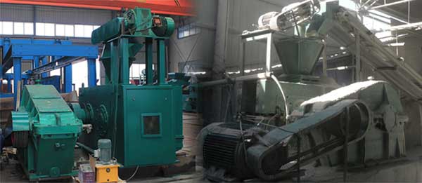 hydraulic roller briquette press for quicklime briquetting